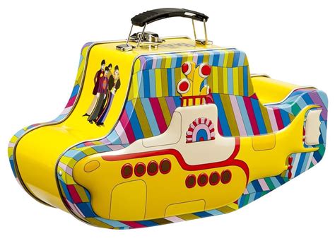 yellow submarine lunch box